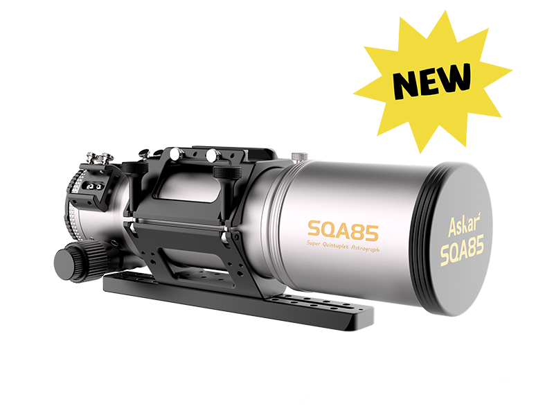 Askar SQA85 f/4.8 Quintuplet Petzval Refractor Telescope