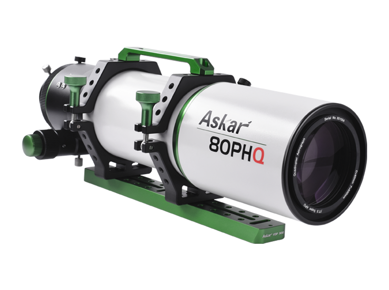 Askar 80PHQ 80mm f/7.5 Quadruplet Flat-Field Astrograph Telescope