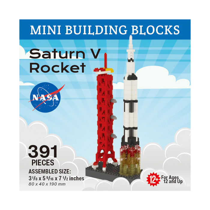 The Mini Block - Saturn V Rocket