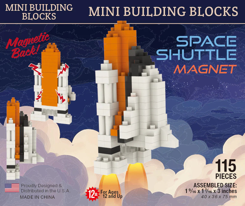 The Mini Block - Space Shuttle Magnet