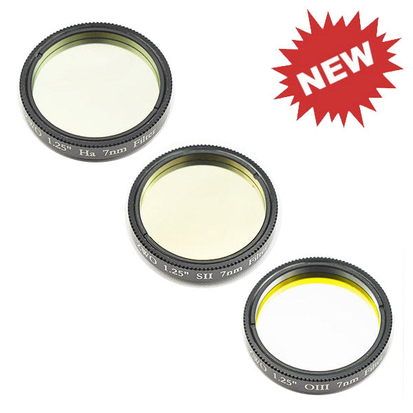 ZWO New SHO Narrowband 1.25″ Filter Set