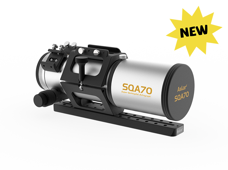 Askar SQA70 f/4.8 Quintuplet Petzval Refractor Telescope