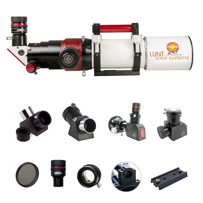 Lunt 80mm Universal Day & Night Use Modular Telescope (Observer Package)