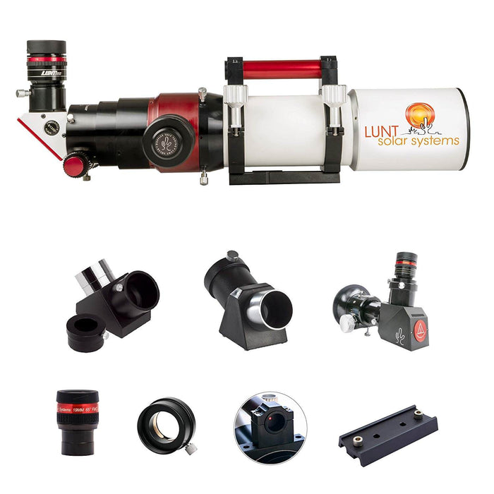 Lunt 80mm Universal Day & Night Use Modular Telescope (Starter Package)