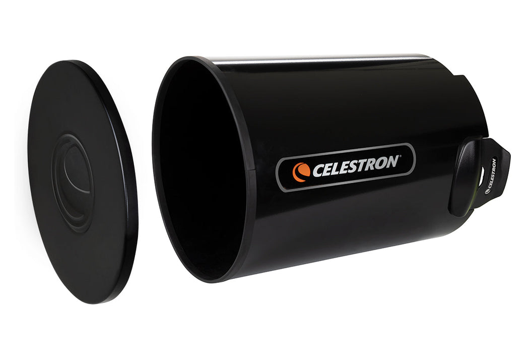 ALUMINUM DEW SHIELD WITH COVER CAP - 8"