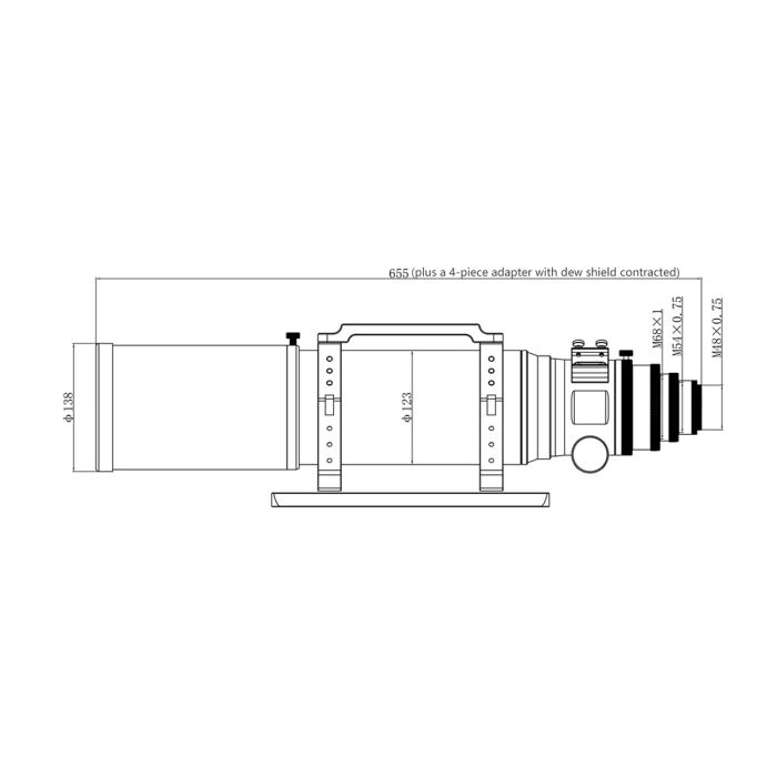 Askar 107PHQ 107mm f/7 Quadruplet Flat-Field Astrograph