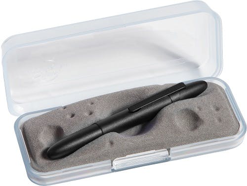 Fisher Space Bullet Pen - Matte Black Pressurized Pen Writes Anywhere, Gift Boxed