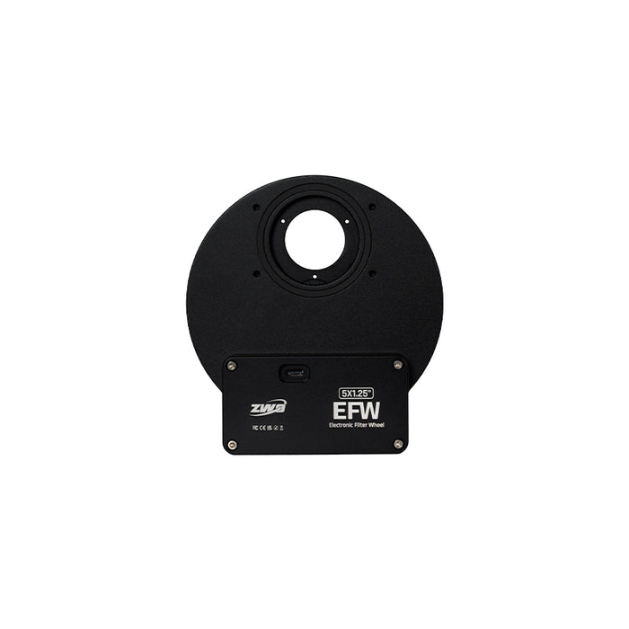 ZWO EFW Mini 5x1.25"/31mm (2025) 5-Slot Precision Electronic Filter Wheel