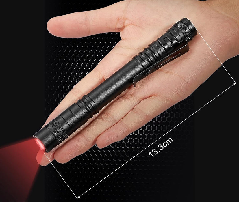 Red LED Flashlight