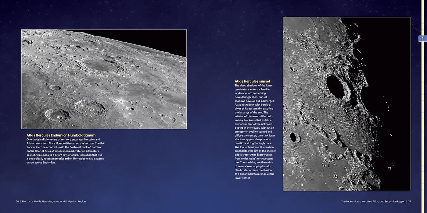 Photographic Atlas of the MOON by Robert Reeves - A Comprehensive Guide for the Amateur Astronomer