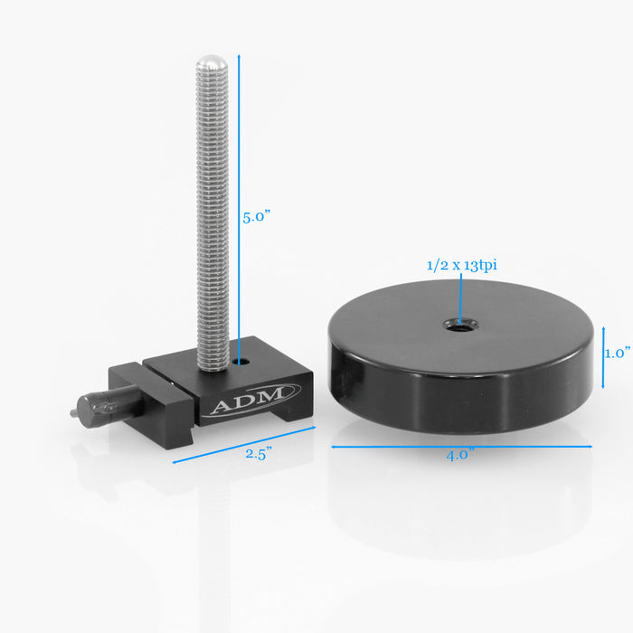 VCW- V Series Counterweight with 5″ Threaded Rod.