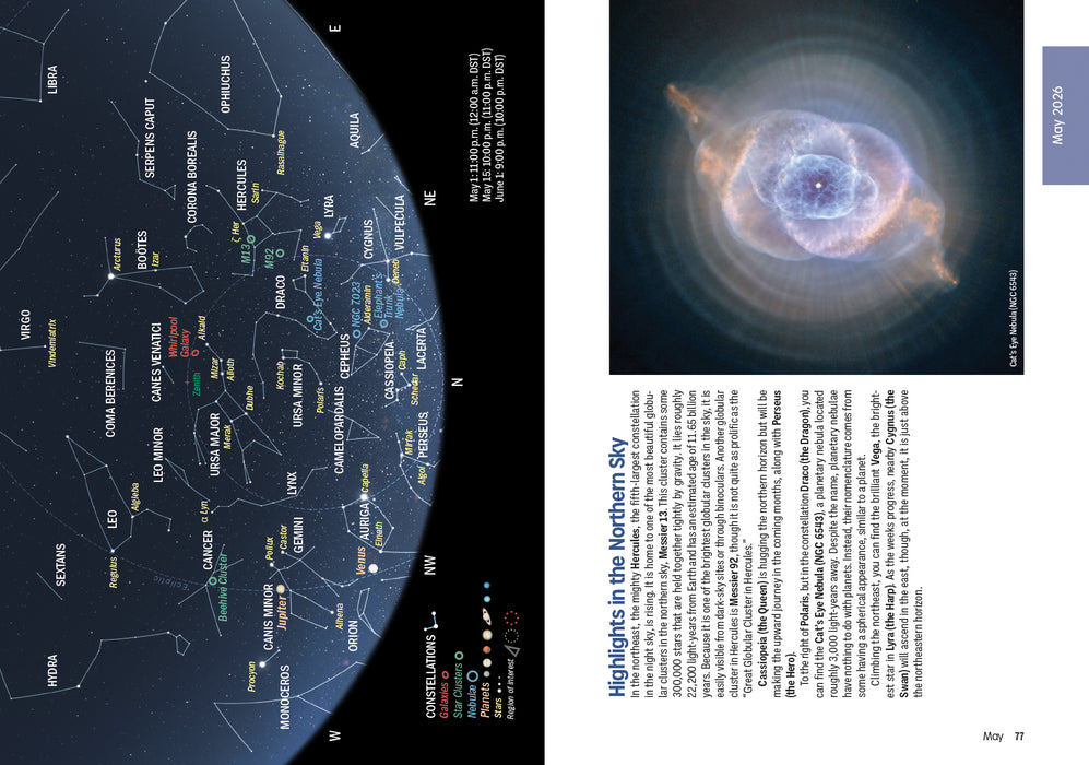 Night Sky Guide 2026: North America's Skies Month by Month from The Royal Astronomical Society of Canada