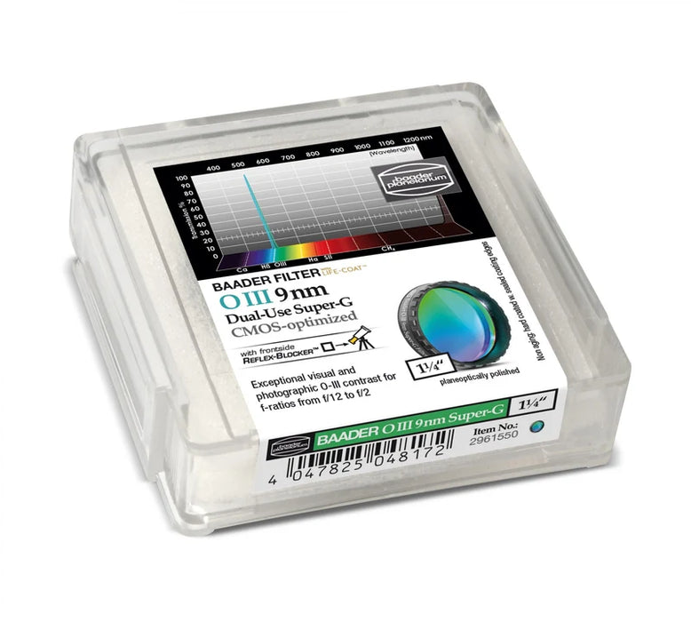 O-III Super-G Filter (9nm)- CMOS optimized - 2"