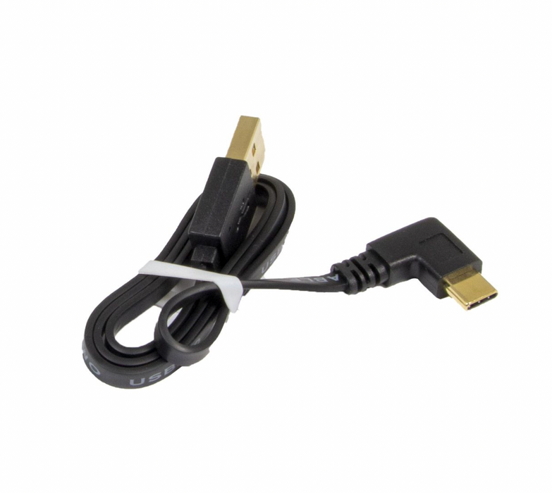 ZWO USB 2.0 Type A Male to Type C Male Cable (Angled) - 0.5m Long