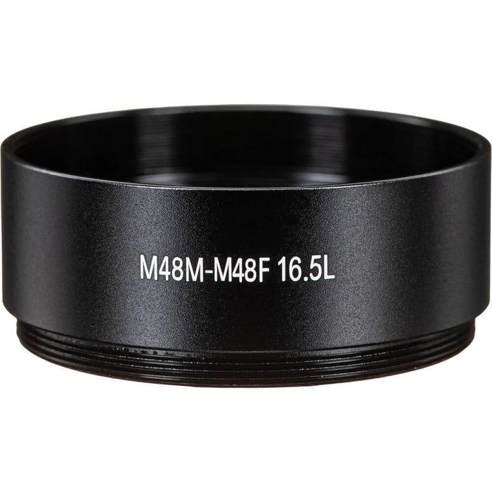 ZWO M48 Male-to-Female Spacer Extension – 16.5 mm