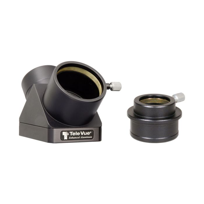 Tele Vue 2" 90-deg Enhanced Aluminum Star Diagonal with 1.25" High-Hat Eyepiece Adapter