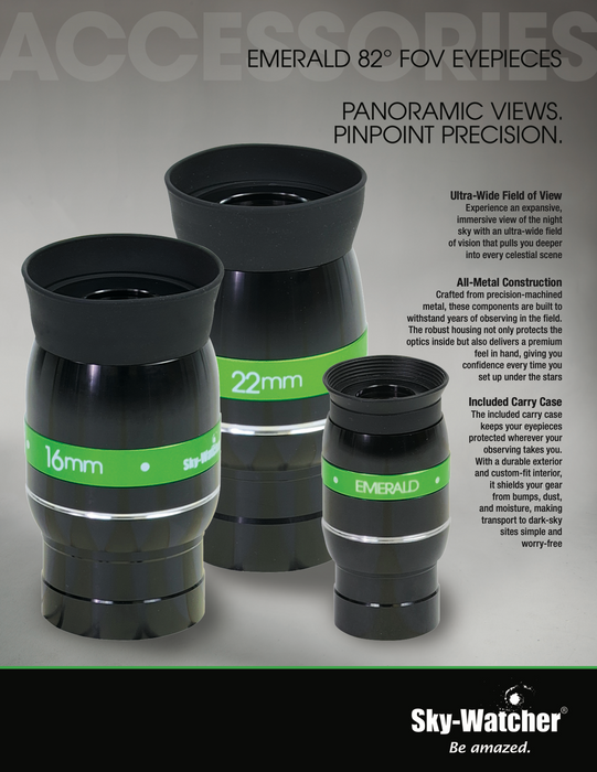 Emerald 16mm 82°AFOV