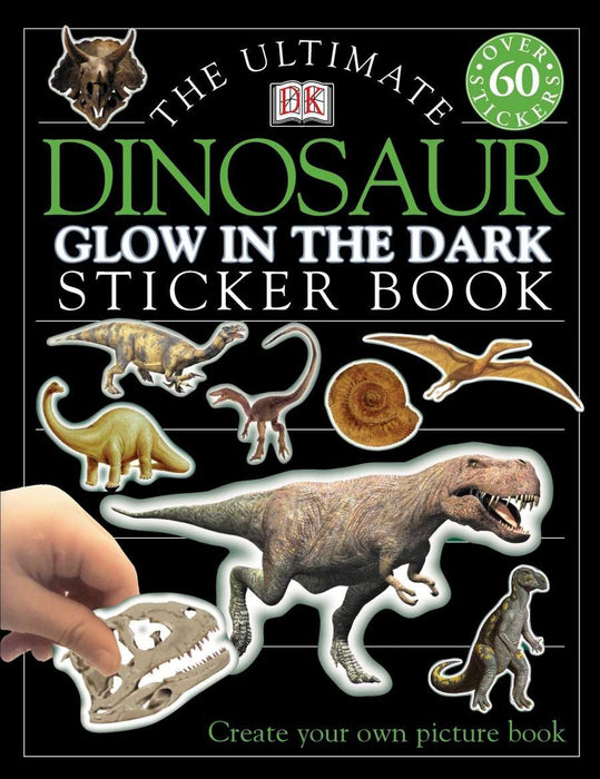 Ultimate Sticker Book: Dinosaur Glow in the Dark Sticker Book