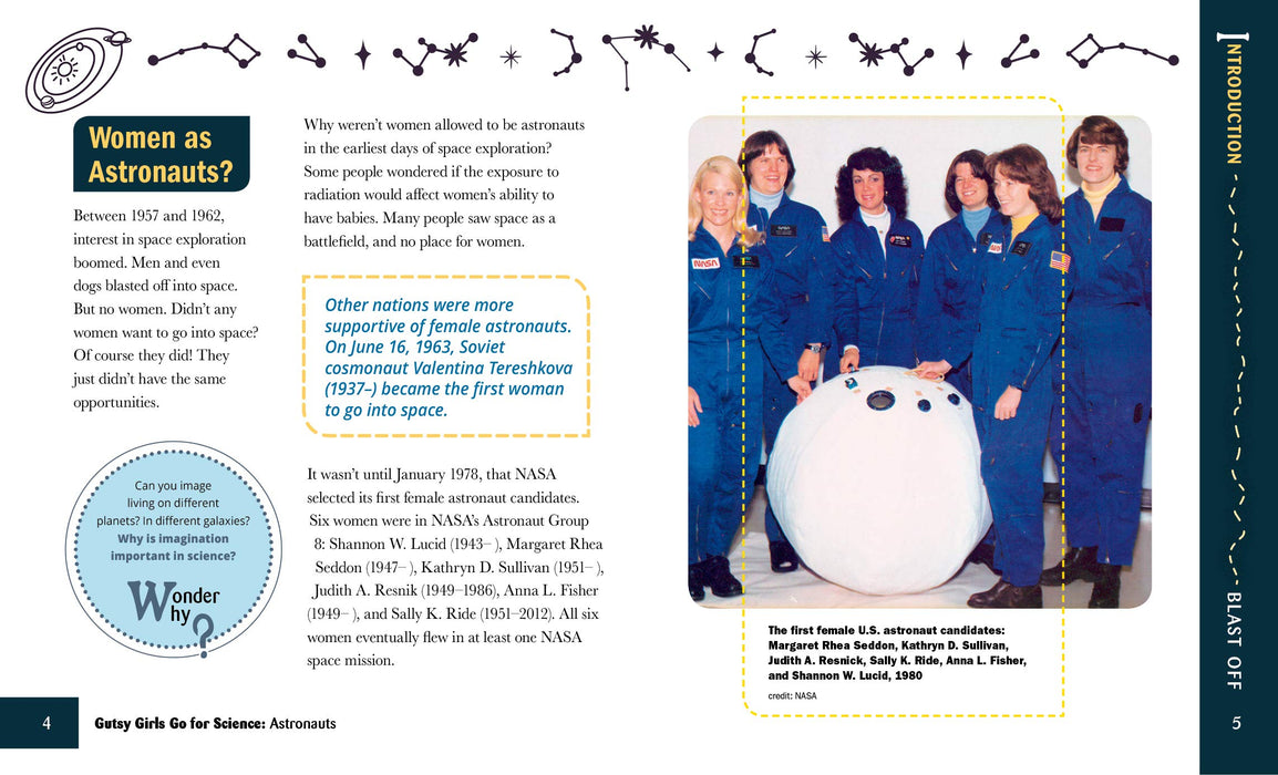 Gutsy Girls Go For Science: Astronauts: With Stem Projects for Kids book