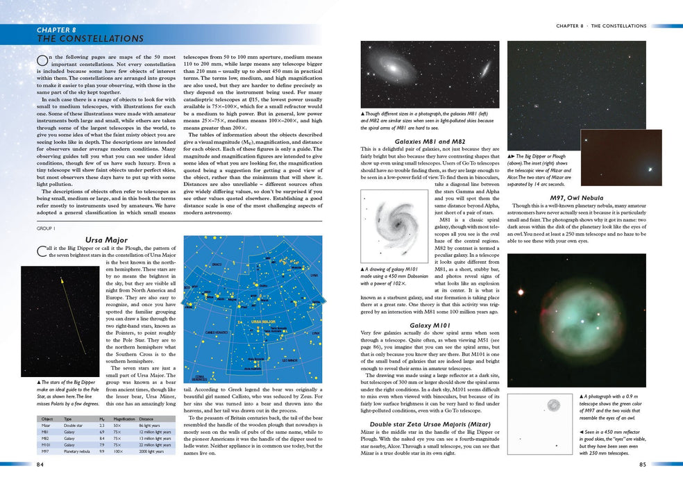 Night Sky Atlas: The Moon, Planets, Stars and Deep-Sky Objects Book