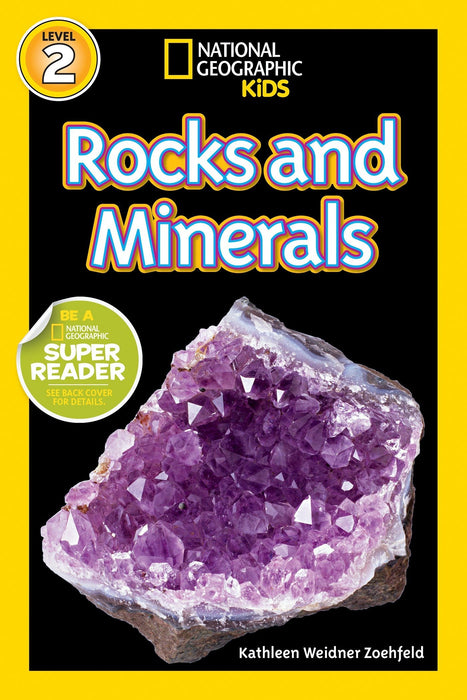 National Geographic Readers: Rocks and Minerals Book
