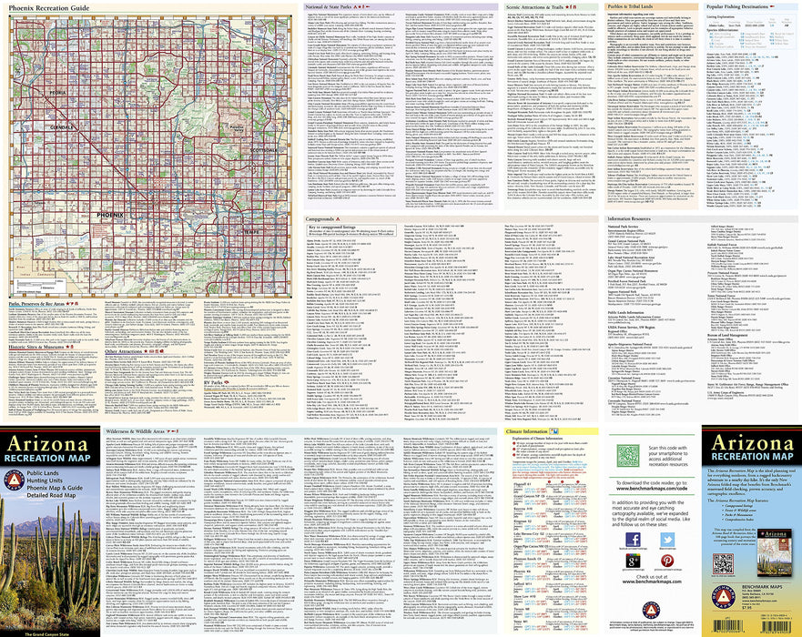 Arizon Fun Map Arizona Recreation Map — Starizona